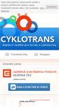 Mobile Screenshot of cyklotrans.cz
